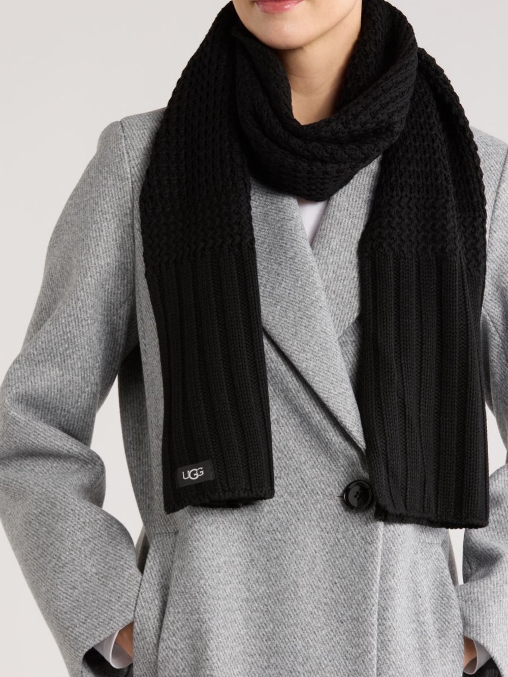 UGG® women’s Textured Knit Scarf